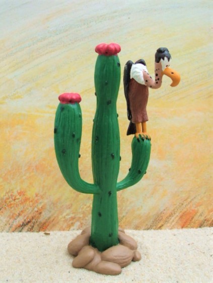 Kaktus ... mit Geier