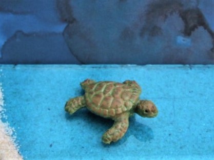 Meeresschildkröte - Serie ‘Micro Tiere‘